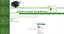 Desktop Screenshot of alderwoodacademy.com